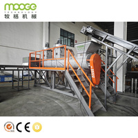 Usine de recyclage de bouteilles en PET Projet clé en main Solution complète pour le recyclage de bouteilles en PET post-consommation
