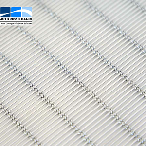 Harga pabrik baja tahan karat kelas makanan 304 sabuk hak tenun keseimbangan dalam pendingin Briquet - Product Image 2