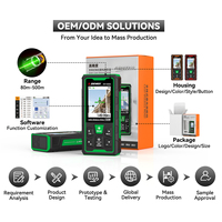 OEM ODM Télémètre laser Bluetooth mini 100m avec ruban de mesure, Remise en gros