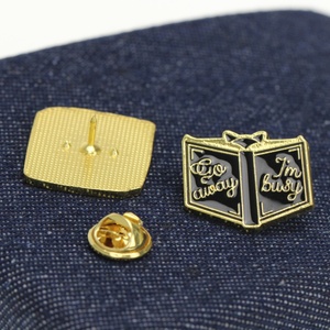 No Minimum Factory Manufacturer Wholesale Creative Cartoon Magic <b>Book</b> Series Hard Brooch Custom <b>Books</b> Enamel Pin Badge - Product Image 6