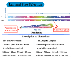 Tùy chỉnh cổ dây buộc vải <span class=keywords><strong>nylon</strong></span> dây đeo Keychain dây satin polyester dây buộc tùy chỉnh đội thể thao dây buộc với logo tùy chỉnh - Product Image 3