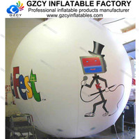 Ballon gonflable en forme d'étoile de la mort, ballon publicitaire gonflable