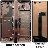 Écran LCD en gros pour Samsung Z Fold 2 F916, écran de remplacement intérieur pour Samsung Galaxy Z Fold 2