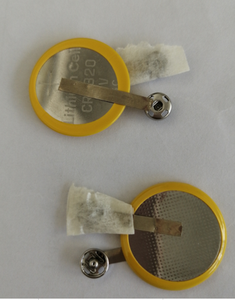 Eunicell broches pile CR2032 CR2025 <span class=keywords><strong>CR2016</strong></span> CR1632 CR1616 CR1620 CR1220 CR927 CR1025 avec languettes à souder - Product Image 4