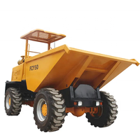 Chargeur articulé chinois de mine du diesel 4WD 2ton 5ton Béton Dumper Truck Bucket Attachment Farm Industries 3ton évalué 1ton