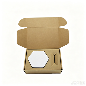 Custom Recyclable Kraft <b>Paper</b> Folding Mailer Box with Die-cut Self-lock <b>Paper</b> Insert - Product Image 2