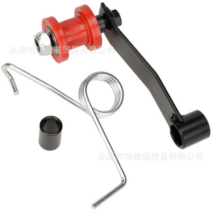 Poulie tendeur de chaîne Zjqr rouge pour moto tout-terrain ATV 110-200cc, pièce de réparation et d'entretien - Product Image 2