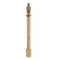 Tige d'extension universelle en laiton pour valve de pneu, rallonge de valve multi-tailles pour gonflage de pneus de voiture, camion, vélo