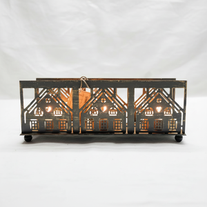 ที่ใส่เทียนโลหะทำด้วยมือรูปต้นคริสต์มาสตกแต่งบ้านในร่มกล่องพิมพ์แบบกำหนดเองโคมไฟเชิงเทียน - Product Image 1