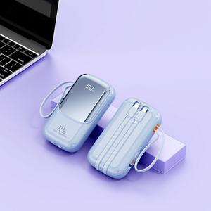 Cargador Portátil de 20000mAh con Cable Integrado, Pantalla Digital de 22.5W, Carga Rápida, Universal para Exteriores - Product Image 5