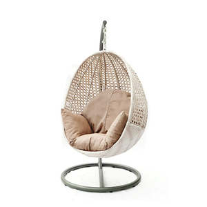 Speciale Sedia a Dondolo Sospesa a Uovo <span class=keywords><strong>da</strong></span> Esterno <span class=keywords><strong>Effetto</strong></span> <span class=keywords><strong>Rattan</strong></span> Intrecciato di Grande Successo - Product Image 2