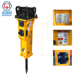 Guchuan 16 Năm Yên Đài Giải Pháp Mới Sb40 Loại Hộp 68Mm Thủy Lực Máy Cắt Búa Đá Đá Máy Cắt Cho 4-7 Tấn Máy Xúc - Product Image 2
