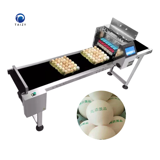 Automatic Poultry Egg Printer Egg Code Date Printing Machine for Sale