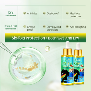 Ce n'est pas grave si vous noir ou blanc beurre de karité cheveux réparation huile sérum renforcer le cuir chevelu ensemble de soins capillaires - Product Image 4