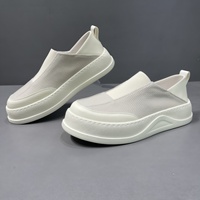 Chaussures en tissu mesh respirant de style européen, tendance et luxueuses, à la mode, distinctives, avec une sensation premium et polyvalentes