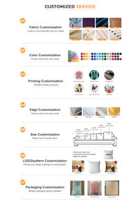 Housse de coussin carrée personnalisée en jacquard géométrique abstrait, soyeuse, unie et écologique - Product Image 4