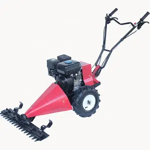 6.5HP Gasolina Walk Behind Sickle Bar Mower Cortador De Grama para Venda