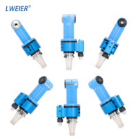 Tête de fraisage latérale miniature anti-interférence LWEIER BT40, design léger de 6,5 kg, angle de recul à grande vitesse