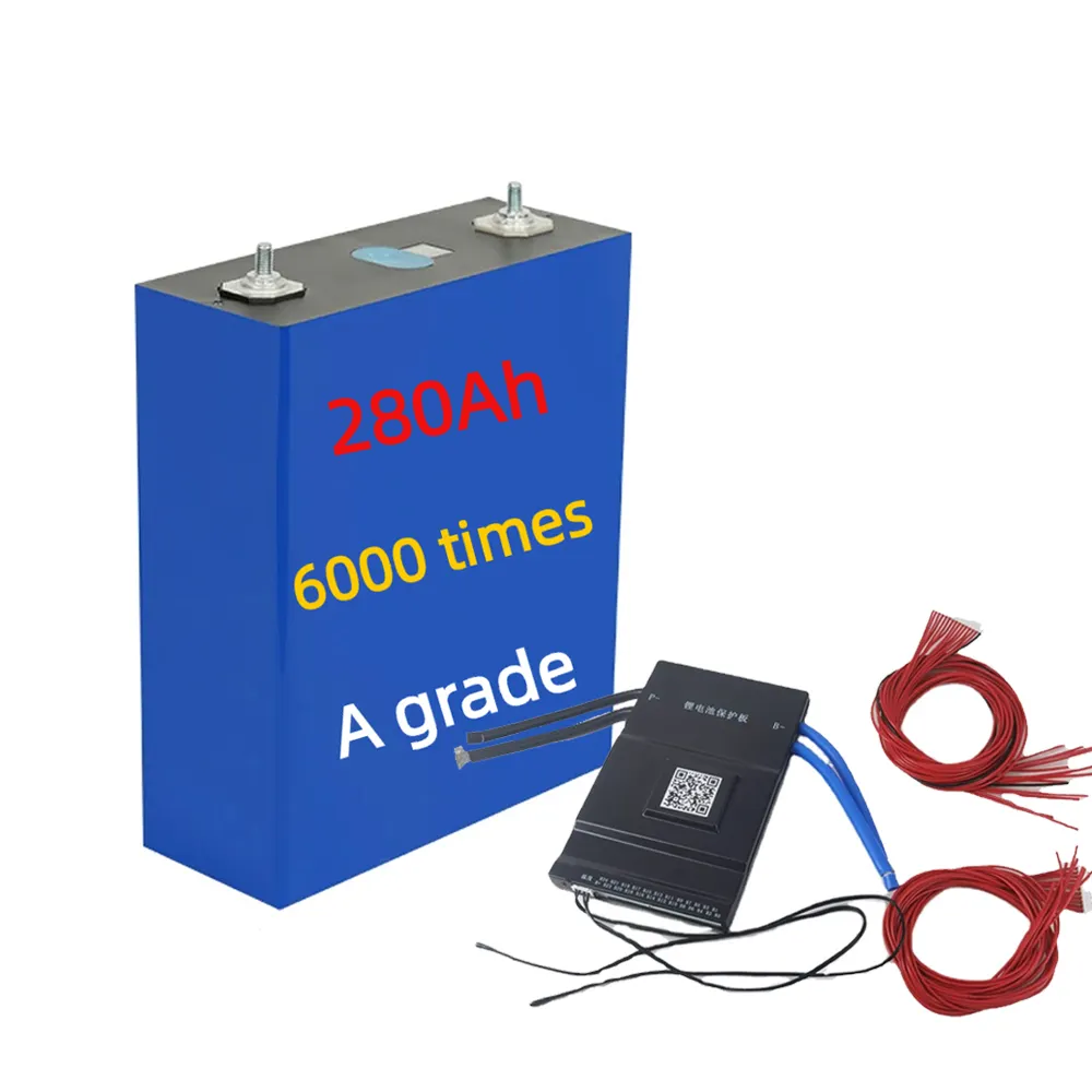 Rade ipo4-baterías de litio de 6000 V 280ah, baterías de litio de 3,2 V 280ah