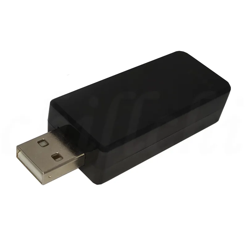 PACKBOX USB2.0 isolateur haute vitesse 480Mbps élimine le son de courant de masse commun du décodeur DAC isole et protège le Port USB