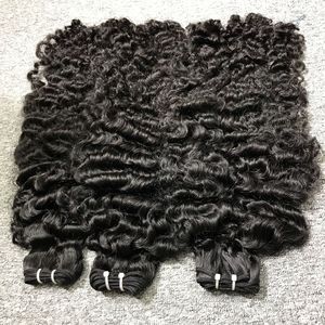 Extension droite de trame de cheveux humains birmans et vietnamiens vierges bruts 100% pour femmes noires Style de vague naturelle - Product Image 2