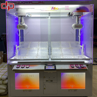 Machine de jeu d'arcade attrape-prix à double grue style japonais OFO, à monnayeur, pour 2 joueurs, directement d'usine