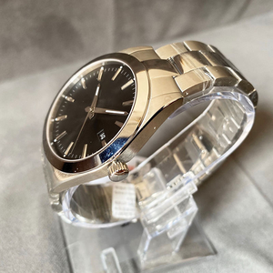 Elegante Reloj de Cuarzo para Hombre, Correa de Acero, Manecillas Finas. - Product Image 3