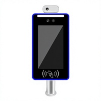 Dispositivo de Control de Acceso con Torniquete Electrónico Digital de Reconocimiento Facial, Pantalla LCD, Alimentación USB, Temperatura Binocular