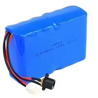 Paket Baterai Lithium-ion CLY 18650 dengan Modul Proteksi 11.1V 12Ah 800 Siklus -10-60