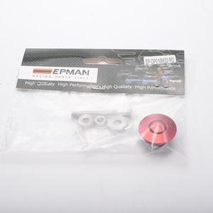 EPMAN Kit Universal de Cierres de Aluminio de Liberación Rápida con Botón para Capó, para Carreras, Fibra de Carbono, Clip de Bloqueo para Capó y Parachoques - Product Image 5