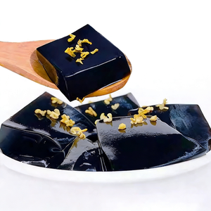 Poudre de gelée d'herbe noire (arôme solide) Poudre de gelée d'herbe Bon prix de vente - Ingrédient de qualité commerciale pour les boissons à bulles et les desserts - Product Image 3