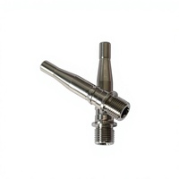 Raccord conique fileté en titane GR5 poli, connecteur de liquide Torx interne pour modification de ligne de frein ou de carburant de moto