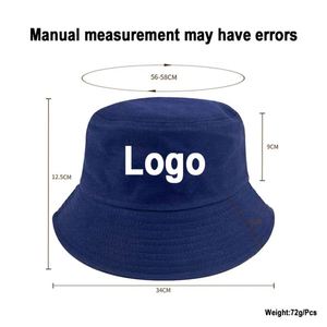 Custom Bucket With Logo Support Embroidery Craft Summer Hot Sale Sunscreen Fisherman Outdoor Travel Fishing Casual <b>Hat</b> - Product Image 4