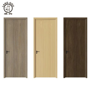 Porte intérieure en bois d'ingénierie à 6 panneaux pour maisons-Blanc apprêté - Product Image 2