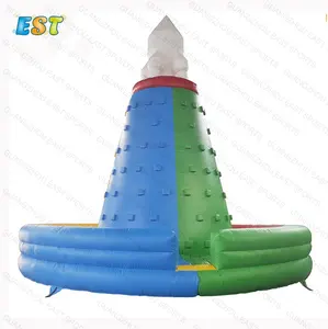 Lona inflable gigante de pvc, Popular, con Pared de escalada en roca