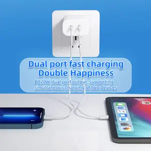 AMZ Best-selling ETL Certified PD20W Charger 2c 20W Fast Charging Head Suitable For Apple IPhone 11 12 13 14 15 Set