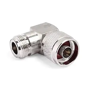 right angle 90 degree n rf coaxial connector,male to female adaptor