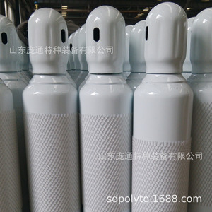 Bouteilles de dioxyde de carbone haute pression 8L 152mm en acier de qualité alimentaire, conteneurs de gaz certifiés DOT pour usage industriel, basse pression 15MPa - Product Image 2
