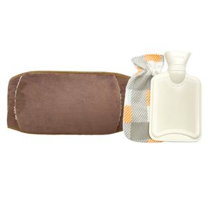 دائم المياه ملء التدفئة حقيبة زجاجة الماء الساخن مع غطاء من الصوف مع حزام ل الاحترار الأيدي و الخصر - Product Image 1