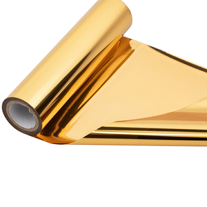 Série de feuilles d'or et d'argent NOMANT pour transfert thermique, estampage à chaud sur tissu textile, grand stock disponible - Product Image 1