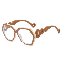 Monture de lunettes PC photochromiques anti-lumière bleue unisexe, tendance européenne et américaine, nouvelle collection