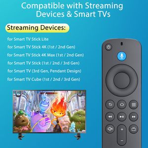 <span class=keywords><strong>Telecomando</strong></span> Vocale Sostitutivo per Fire Stick e Fire <span class=keywords><strong>TV</strong></span> - Compatibile con Smart <span class=keywords><strong>TV</strong></span> <span class=keywords><strong>Toshiba</strong></span> e Insignia - Product Image 2
