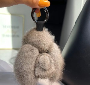 <span class=keywords><strong>Portachiavi</strong></span> Morbido e Carino a Forma di Coniglio in Pelliccia di Visone, Ciondolo Peluche Soffice <span class=keywords><strong>per</strong></span> Borsa, <span class=keywords><strong>per</strong></span> Coppie, <span class=keywords><strong>Portachiavi</strong></span> Morbido <span class=keywords><strong>per</strong></span> Auto - Product Image 5