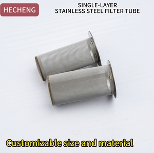 Ukuran kustom & jala tersedia 304 baja tahan karat Filter tabung jala filtrasi industri pipa jala - Product Image 5