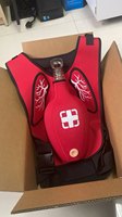 Maniquí de Primeros Auxilios para Práctica de Infarto de Vía Aérea, Rojo, para Entrenamiento Clínico de Emergencias, Chaleco Heimlich para Adultos, PVC, Intuitivo, para Hospital/Universidad