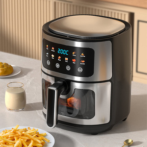 Friteuse à <span class=keywords><strong>air</strong></span> professionnelle avec fenêtre visible, <span class=keywords><strong>multicuiseur</strong></span> à température contrôlée avec précision pour la cuisine professionnelle - Product Image 3