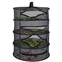 Organisateur de vêtements suspendu en nylon noir respirant, pliable, imperméable, 4 couches, de bonne qualité, durable, pour rangement domestique