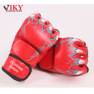 Gants MMA Gants de combat MMA avec logo personnalisé pour adultes ou enfants Gants d'entraînement respirants à imprimé MMA grappin - Product Image 6