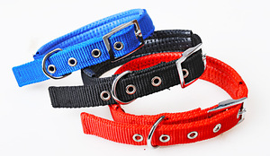 Kingtale peliharaan perlengkapan tugas berat ramah lingkungan Logo kustom Neoprene empuk setengah tersedak kerah anjing - Product Image 6