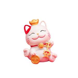 Nuevos adornos <span class=keywords><strong>de</strong></span> la serie <span class=keywords><strong>de</strong></span> la suerte para las fiestas * Muñeco <span class=keywords><strong>de</strong></span> gato creativo y próspero, regalos festivos <span class=keywords><strong>de</strong></span> mano para inauguraciones, venta al por mayor - Product Image 5